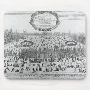 Die Frost-Messe des Winters von Themse Mousepad