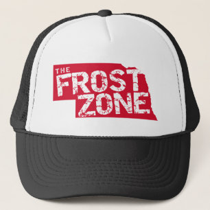 Die Frost-Zone. Nebraska-Fußball Truckerkappe