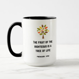Die Frucht der Rechtschaffenen ist ein Baum des Le Tasse