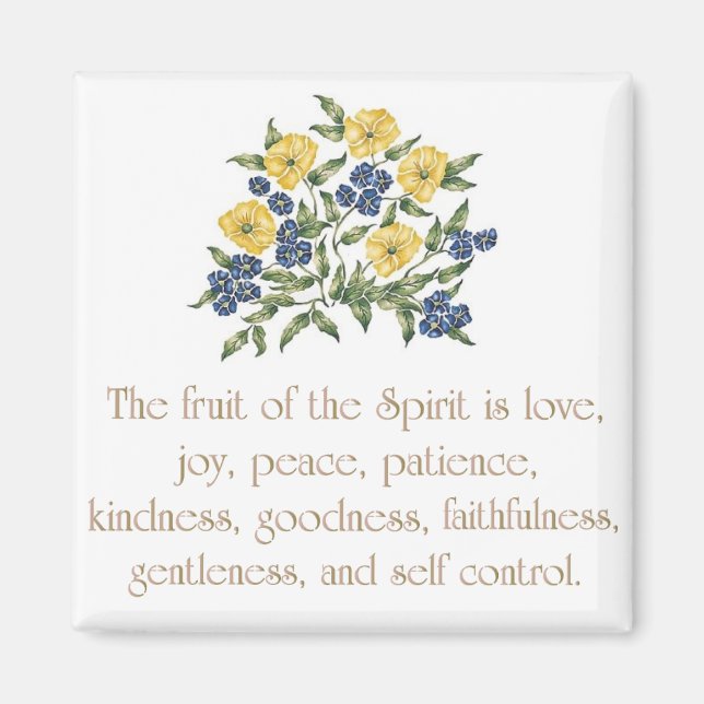 Die Frucht des Geistes ist Magnet (Vorne)