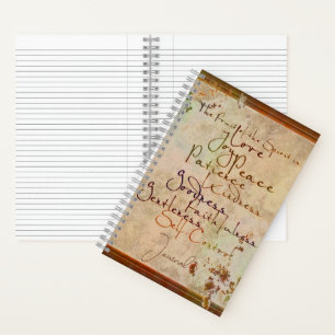Die Frucht des Geistes Journal Notizbuch
