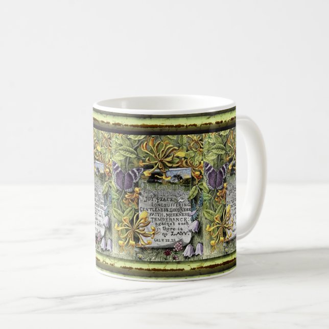 Die Frucht des Geistes Kaffeetasse (VorderseiteRechts)