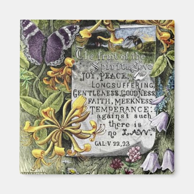 Die Frucht des Geistes Magnet (Vorne)