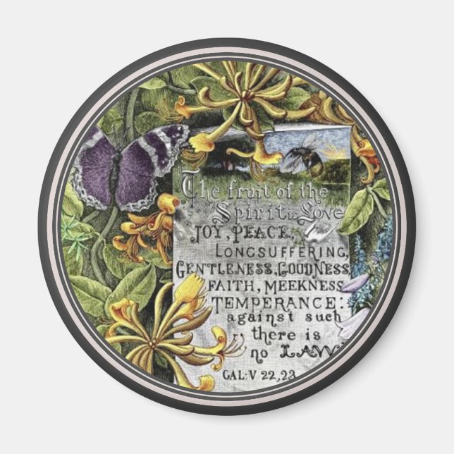 Die Frucht des Geistes  Magnet (Vorne)