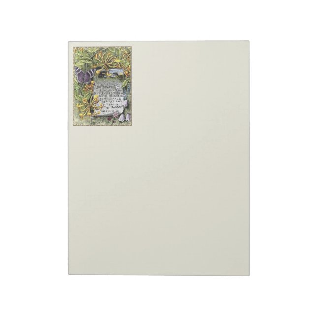 Die Frucht des Geistes Notepad Notizblock (Rotiert)