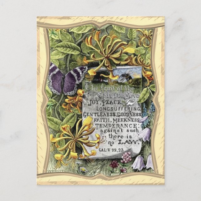 Die Frucht des Geistes Postkarte (Vorderseite)