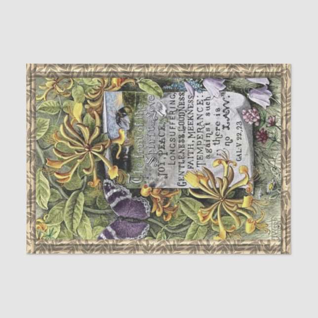 Die Frucht des Geistes Seidenpapier (Vorderseite)