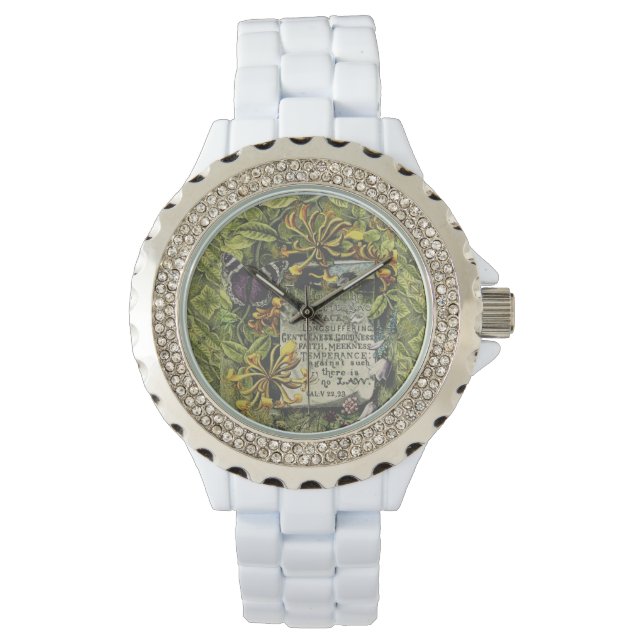 Die Früchte der Geistesschau Armbanduhr (Vorderseite)