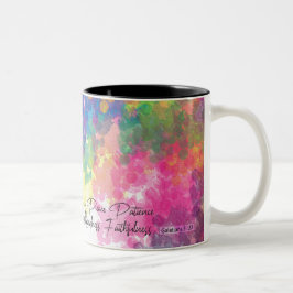 Die Früchte des Geistes - Galaten 5 Zweifarbige Tasse