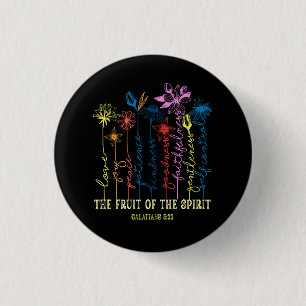 Die Früchte des Geistes Galatians 5 22 Christus Button