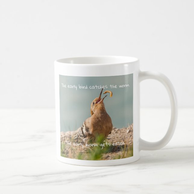 Die Frühaufsteher-Kaffeetasse Kaffeetasse (Rechts)