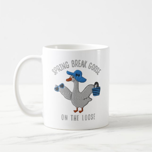Die Frühlingspause ging auf die Lose Kaffeetasse (Links)