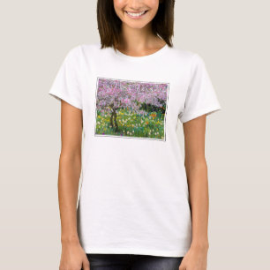 Die Frühlingszeit im Garten von Claude Monet T-Shirt