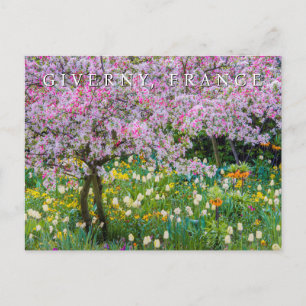 Die Frühlingszeit im Garten von Claude Monet   Vie Postkarte