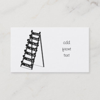 Die Führerin des Erfolgs Visitenkarte