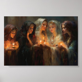 Die fünf klugen Jungfrauen Poster