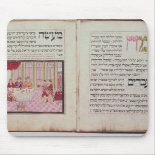 Die fünf Rabbiner von Bne Brak Mousepad