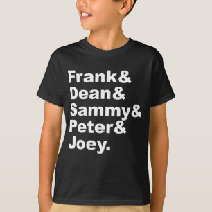 Die fünf Ratten Frank Dean Sammy Joey & Peter T-Shirt
