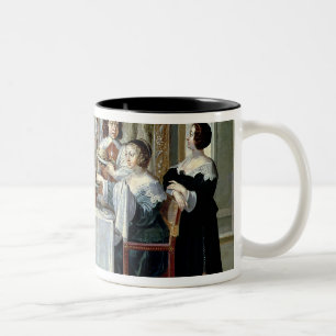 Die fünf Richtungen - Geschmack Zweifarbige Tasse