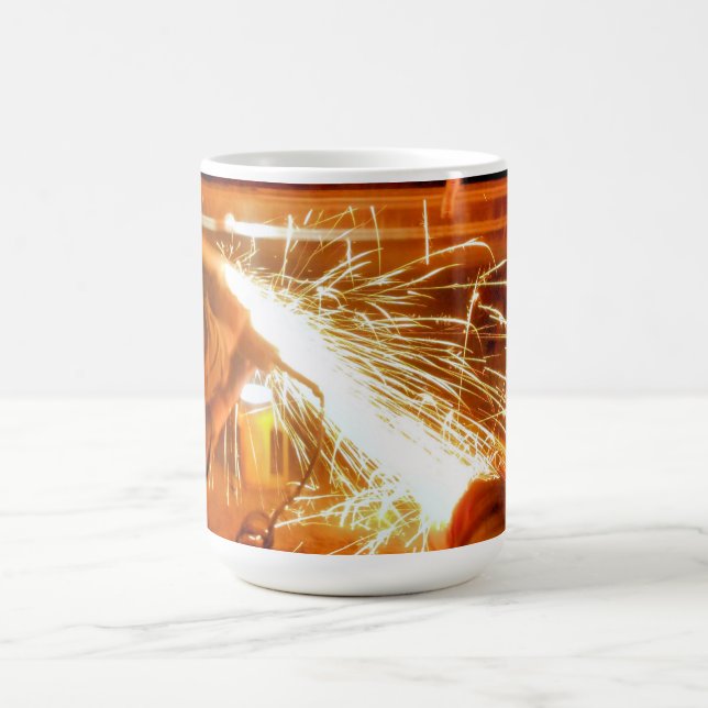 Die Funken plombieren ursprünglich Kaffeetasse (Mittel)