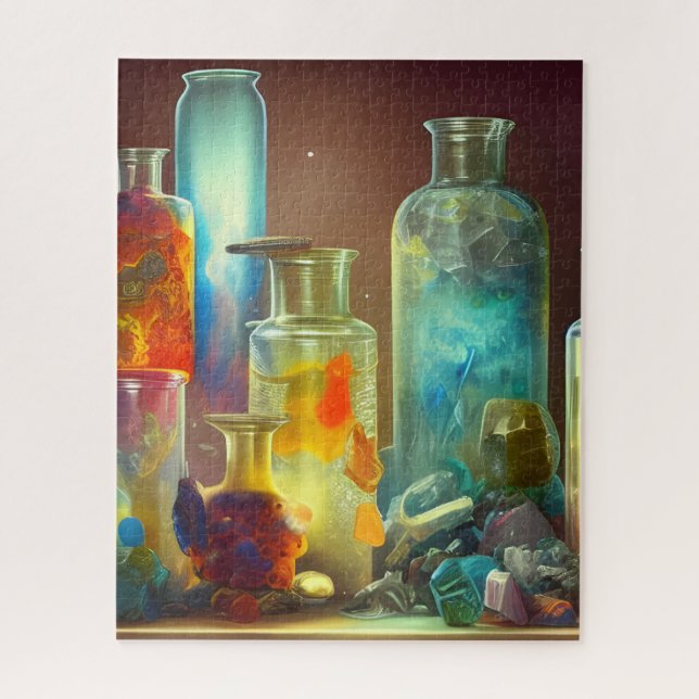 Die funktionierende Fantasie des Alchemisten (Vertikal)