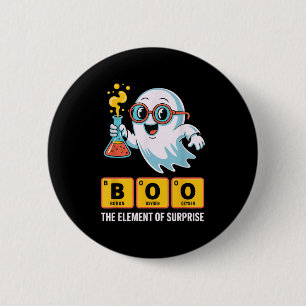 Die Funny Ghost Chemie boo das Element der Überras Button