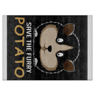 Die Furry Potato gerettet Geschenke für Guinea Schneidebrett