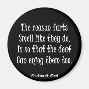 Die Furzen riechen so, als würden sie es tun Magnet