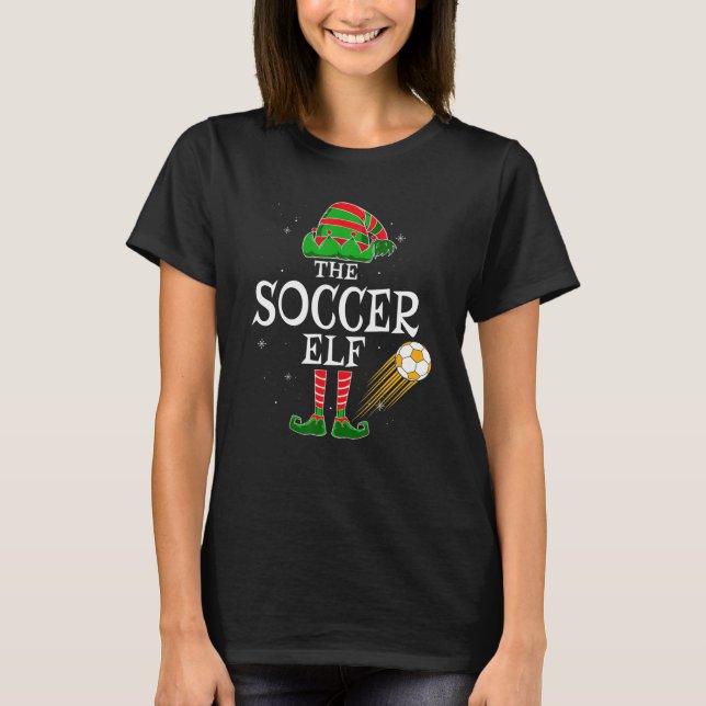 Die Fußball-Elf-Gruppe passt zu Weihnachten der Fa T-Shirt (Vorderseite)