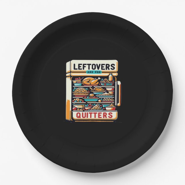 Die Fußgelenke sind für Quitters klassisch sauber Pappteller (Vorderseite)
