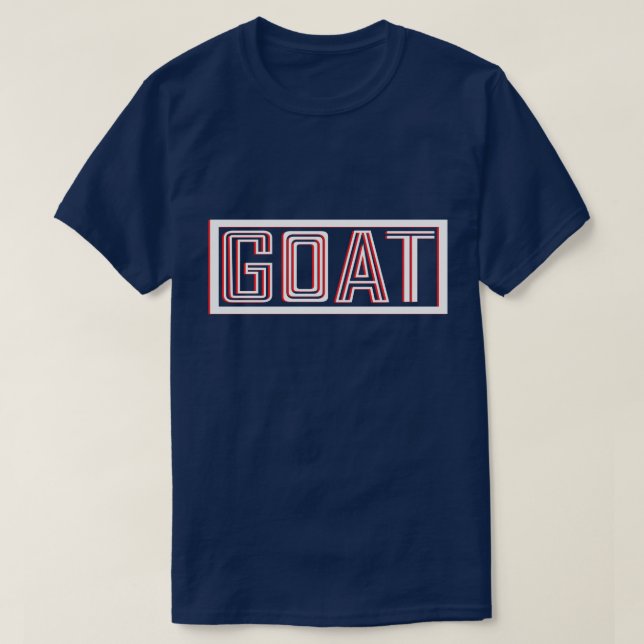 Die G.O.A.T 🥇 🏆 T - Shirt (Design vorne)