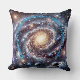 Die Galaxie ist eine riesige kosmische Struktur Kissen