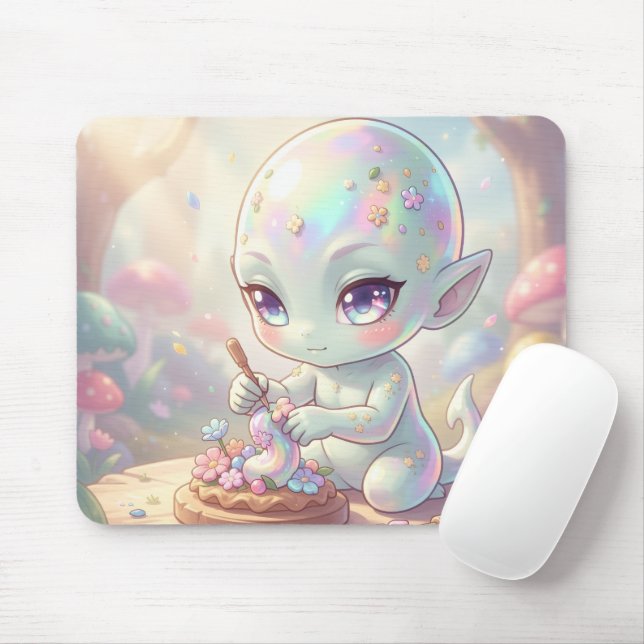 Die Galaxienwanderer des Nektars Mousepad (Mit Mouse)