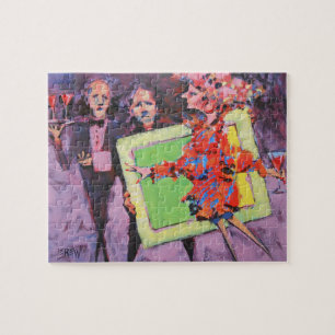 Die Galerie Spiel Malerei  / Künstler Larry Lerew