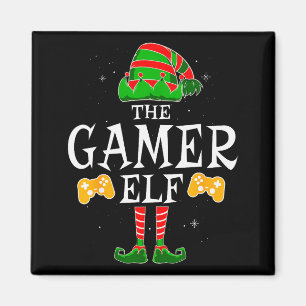 Die Gamer-Elf-Gruppe Matching Family Weihnachten H Magnet