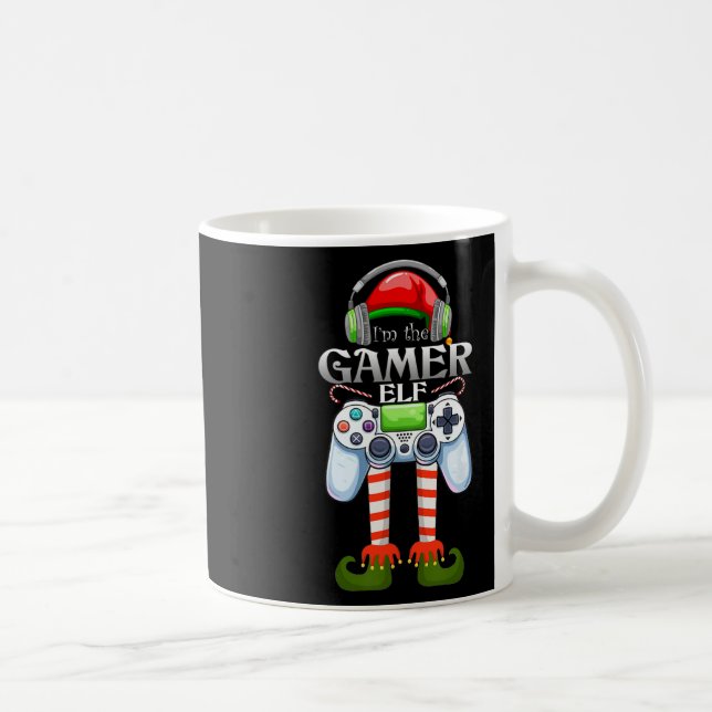 Die Gamer Elf Matching Group Weihnachtskostüme Kaffeetasse (Rechts)