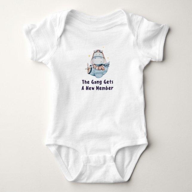 Die Gang bekommt einen neuen Baby-Bodysuit Baby Strampler (Vorderseite)