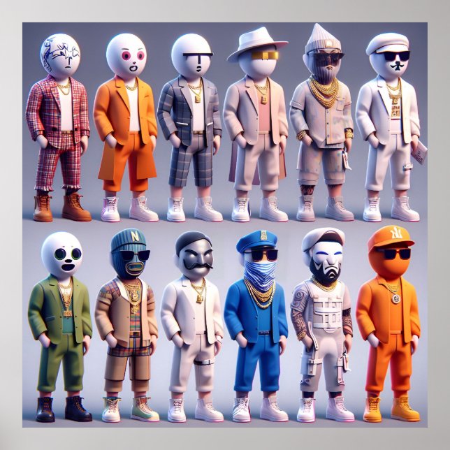 Die Gangster von Nfts Poster (Vorne)