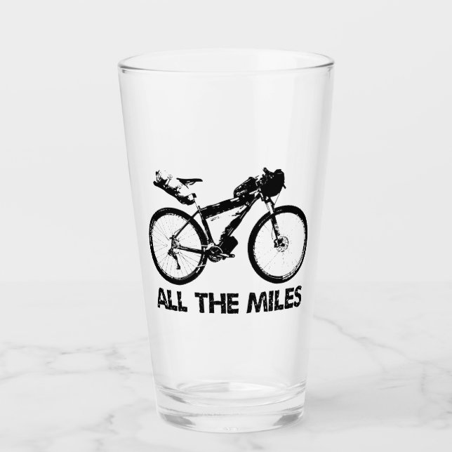 Die ganze Meile ablegen Glas (Vorderseite)
