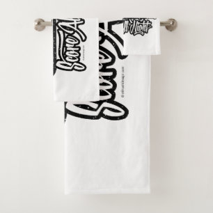 Die ganze Nacht (Hockey) Badhandtuch Set
