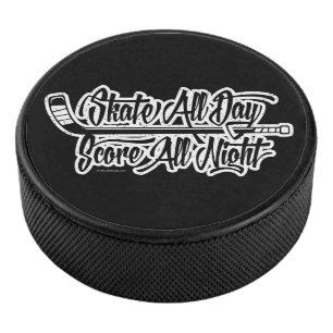 Die ganze Nacht Tore erzielen (Hockey) Eishockey Puck