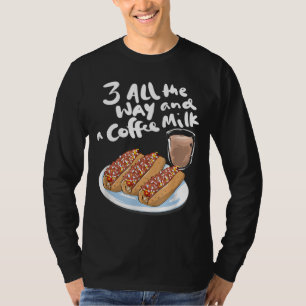 Die ganze Strecke und die warme Dackel der Kaffeem T-Shirt