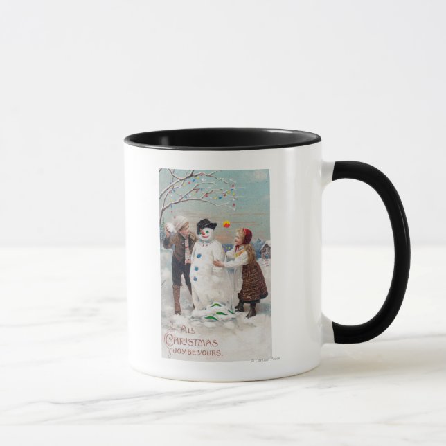 Die ganze Weihnachtsfreude sei deine Tasse (Rechts)