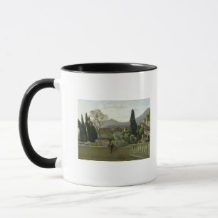 Die Gärten des Landhaus d'Este, Tivoli, 1843 Tasse