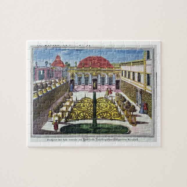 Die Gärten des Mirabellen-Parks, Salzburg, Austr (Horizontal)