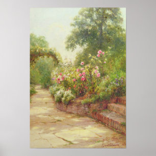 Die Garten-Schritte Poster