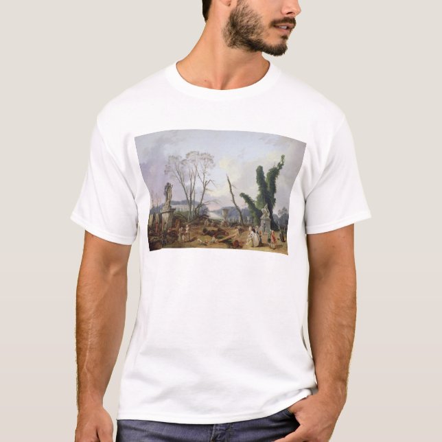 Die Gärten von Versailles T-Shirt (Vorderseite)