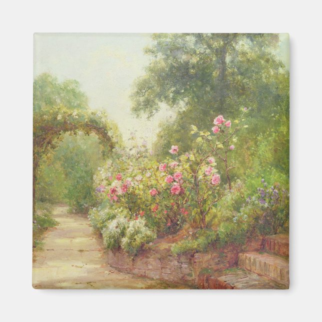 Die Gartentreppen Magnet (Vorne)