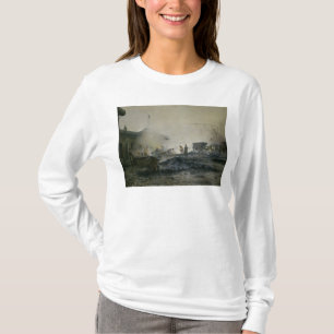 Die Gas-Fabrik bei Courcelles, 1884 T-Shirt