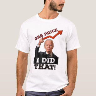 Die Gaspreise - ich tat das T-Shirt